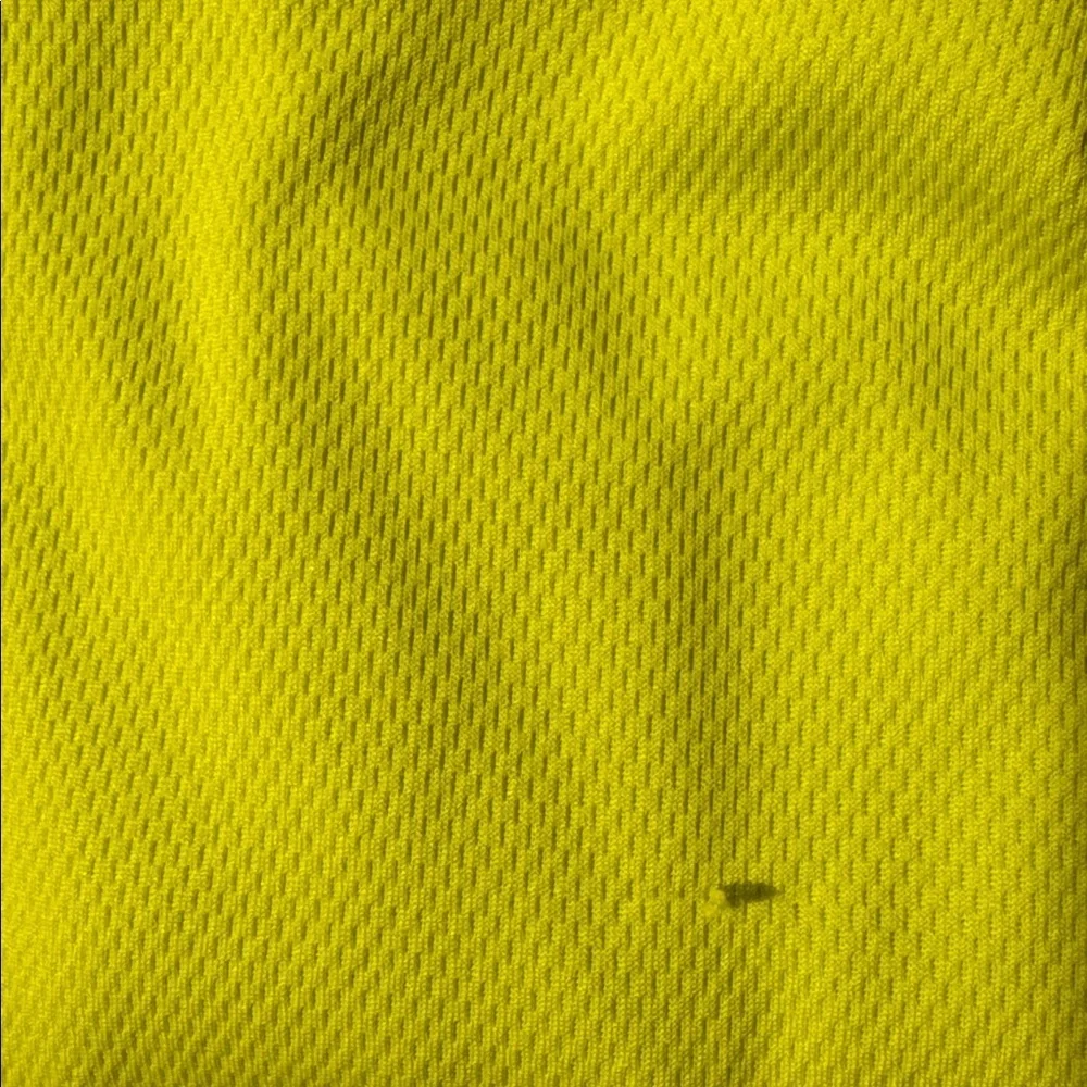 Old Navy Neon Yellow and Charcoal Short Sleeve Tee
